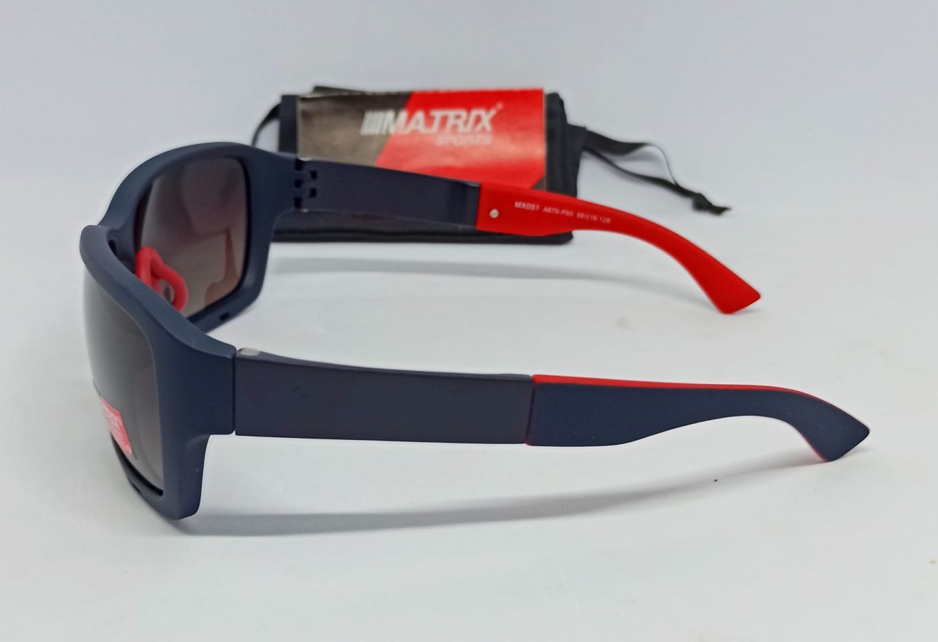 Matrix MX 051 очки мужские оригинал в синей матовой оправе поляризиров