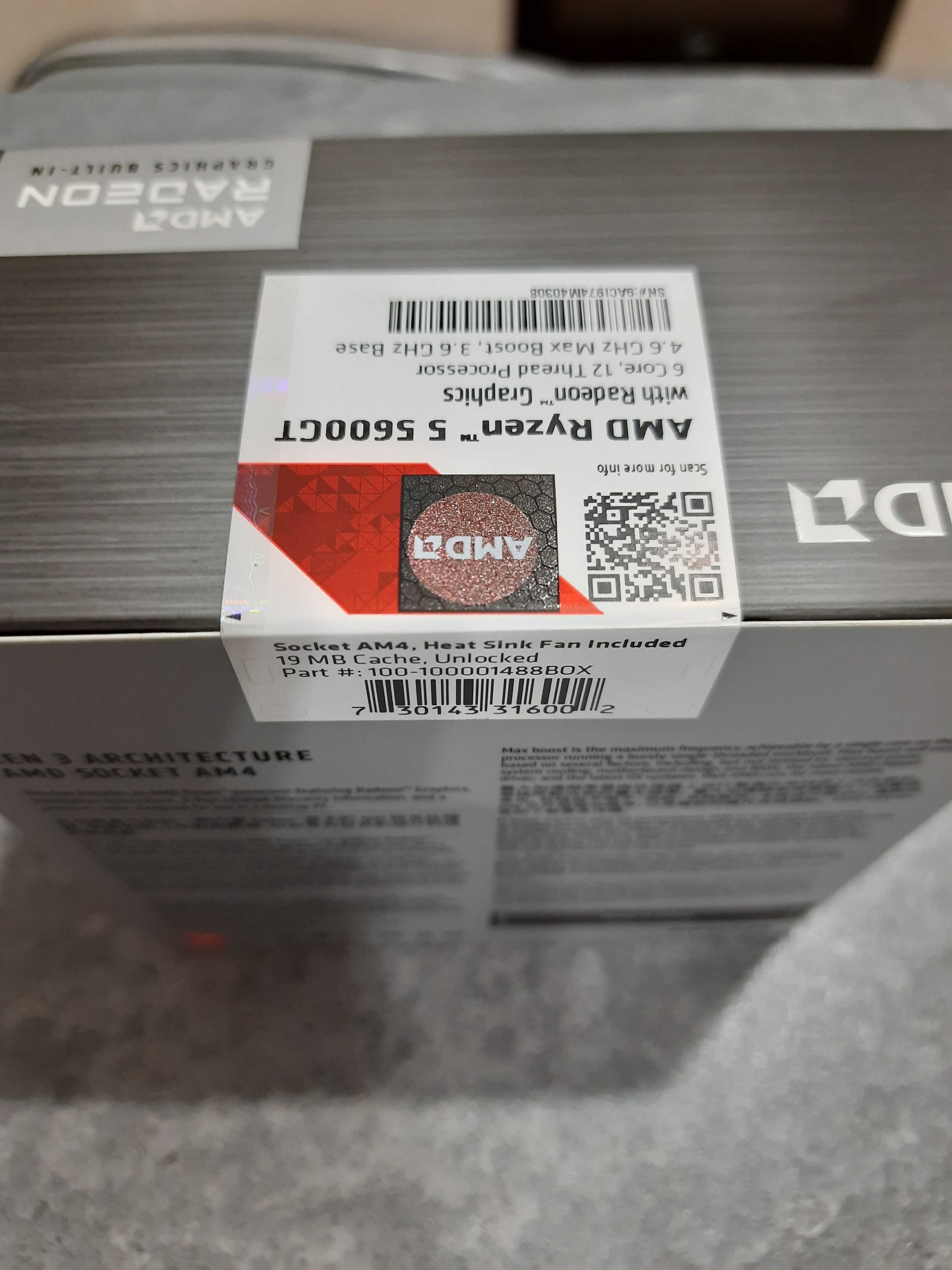 НЕ ВСКРЫВАТЬ МП ASUS Tuf Gaming B550M-Plus WIFI, ЦП AMD Ryzen 5 5600GT