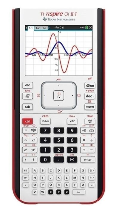 NOVA Calculadora gráfica TI-Nspire CX II-T (caixa lacrada)