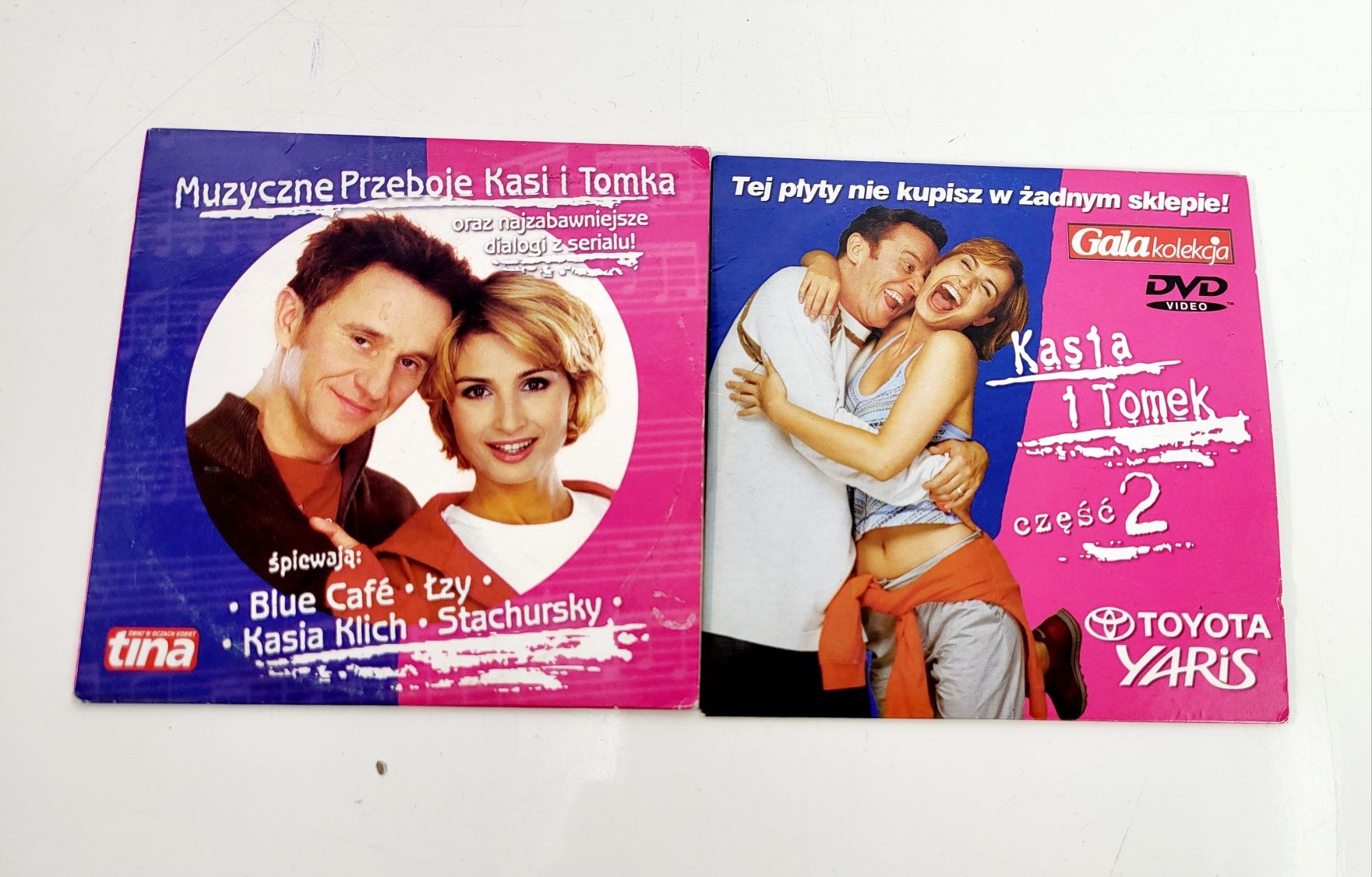 Kasia i Tomek cz. 2 i muzyka z serialu płyty dvd I cd