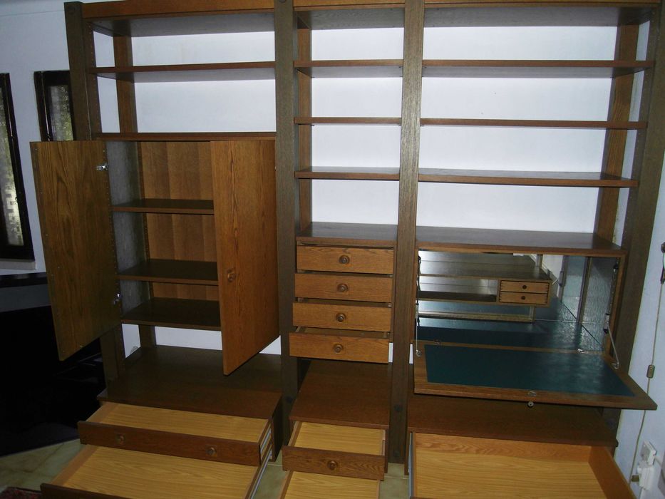 Estante de madeira - alta qualidade - 240 de altura, 281 de largura