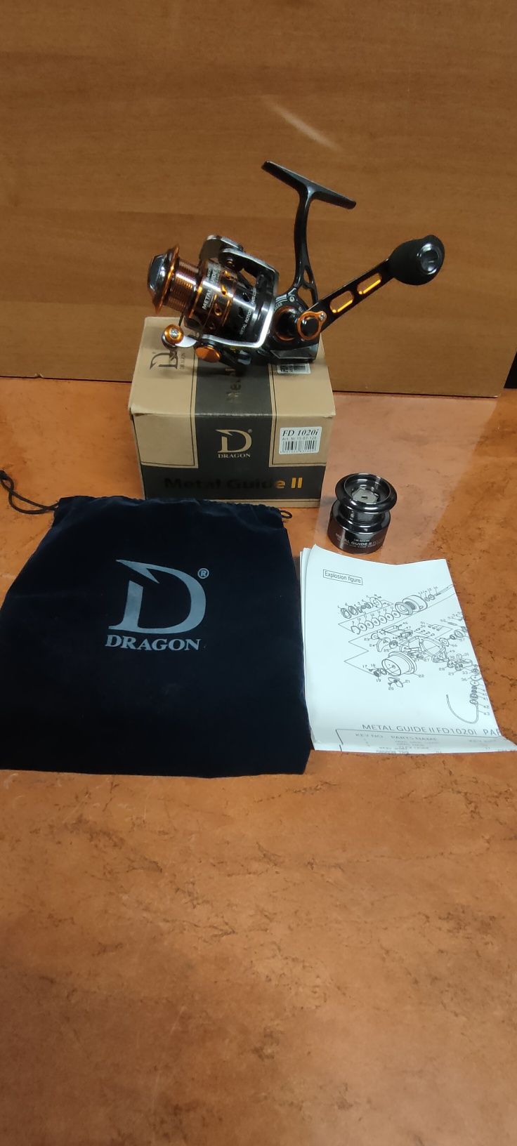 Kołowrotek Dragon Metal Guide II FD