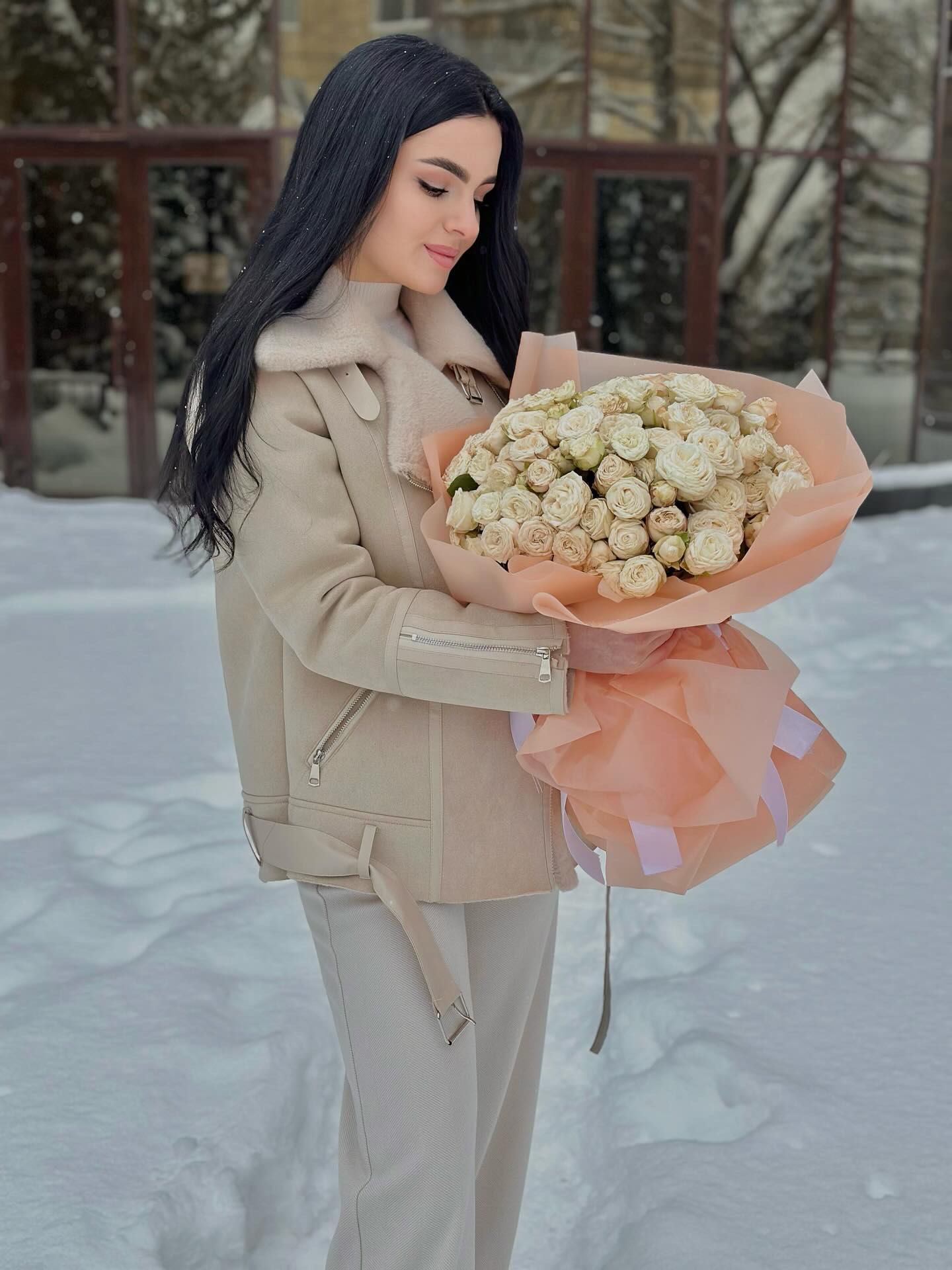 Дублянка жіноча бежева