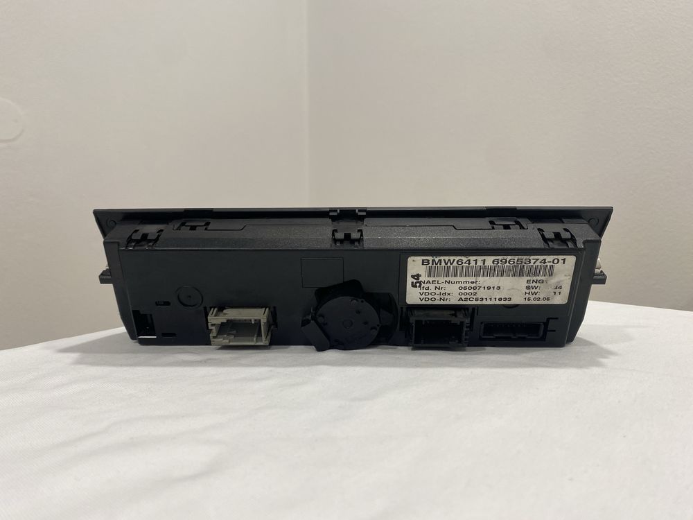 Display Sofagem/Ar condicionado Serie 1 e87