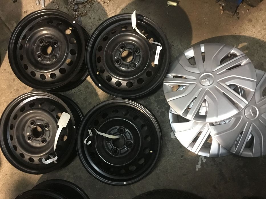 Felgi 14 Mitsubishi Space Star 4x100x56 ET46 4,5jx14 czujniki TPMS