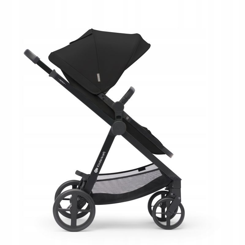 Wózek wielofunkcyjny 3w1 Kinderkraft Newly black