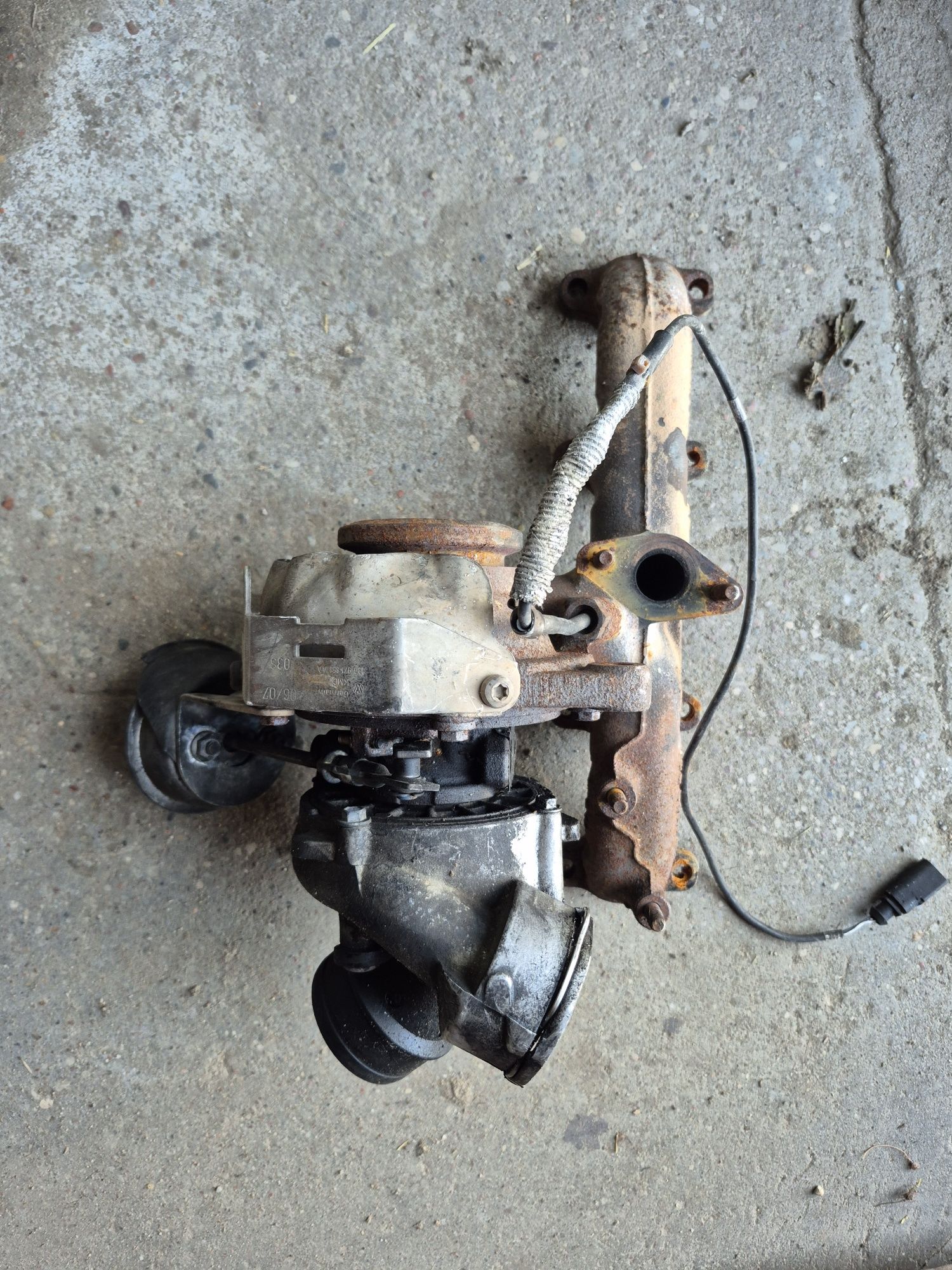 Turbina Turbosprężarka turbo vw audi seat skoda 1.9 tdi BLS 105km