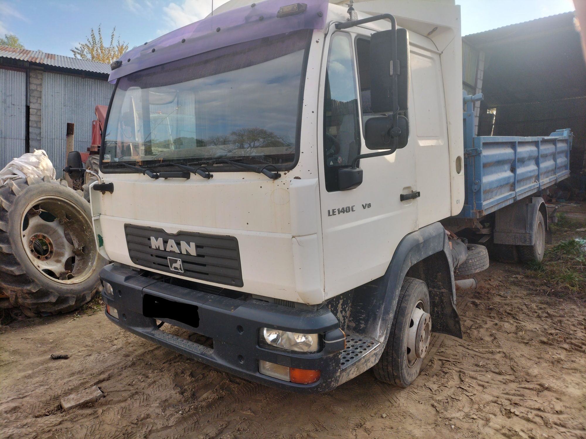 MAN 8-145 wywrotka