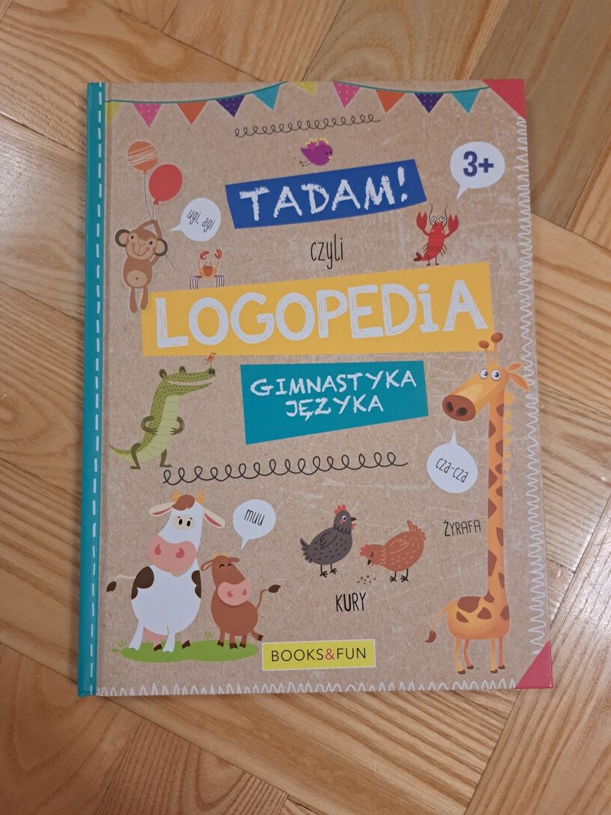 Tadam czyli logopedia. Książka dla dziecka 3+