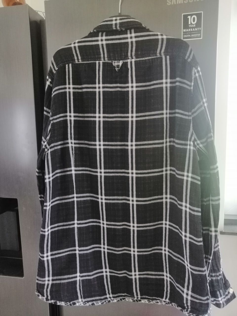Koszula Guess r. XL czarno biała krata