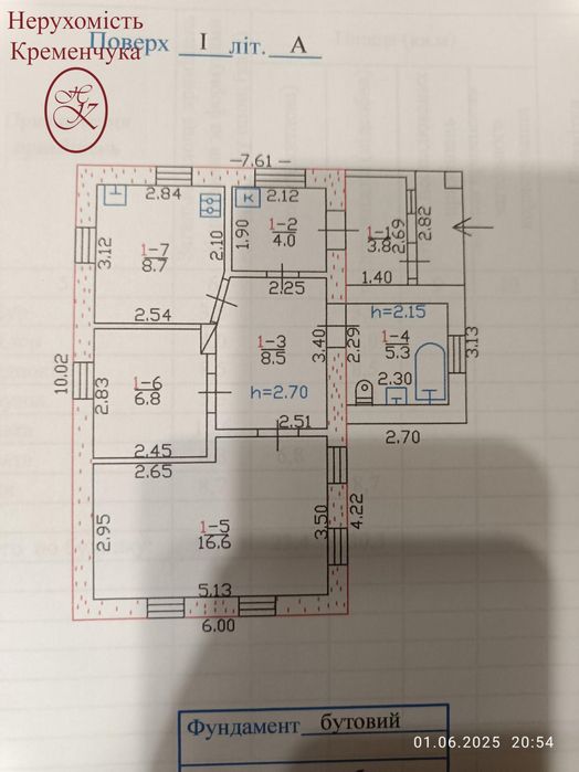 Продам будинок в Крюкові