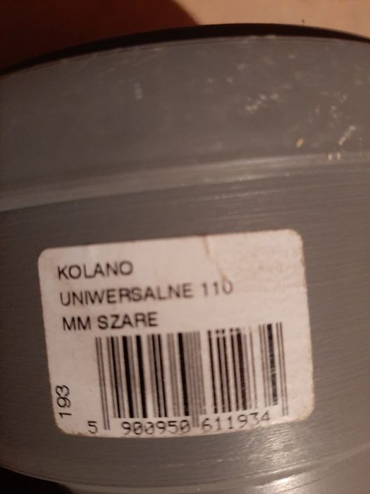 Kolanko regulowane fi 110