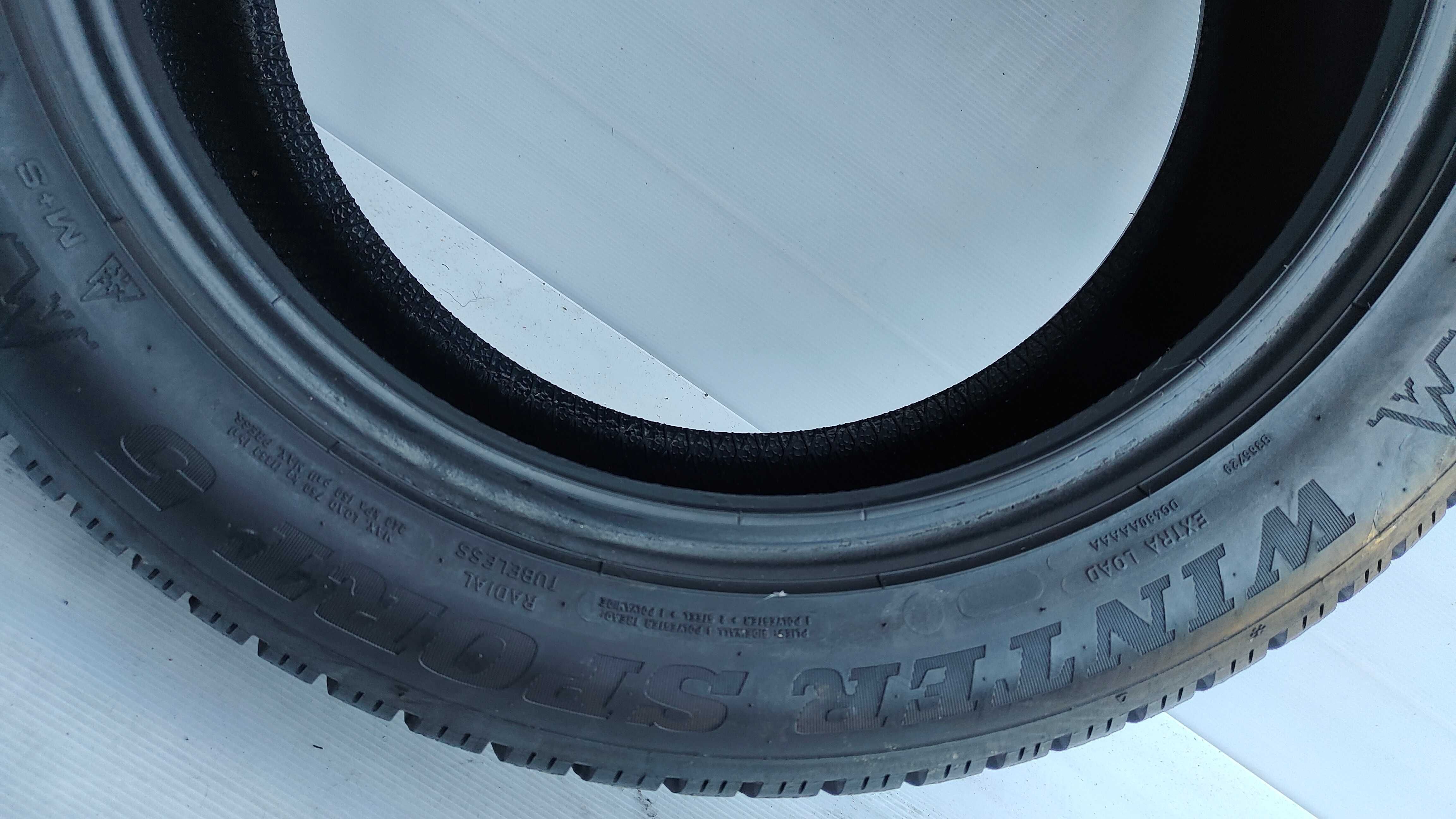 Opony Zimowe 215/55/17 Dunlop 2szt 7,5mm MB