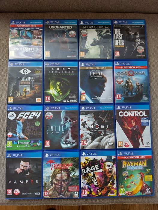Gry PS4 PS5 PlayStation 4 5