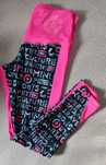 Legginsy sportowe damskie długie nogawki fitness sport kolorowe 40