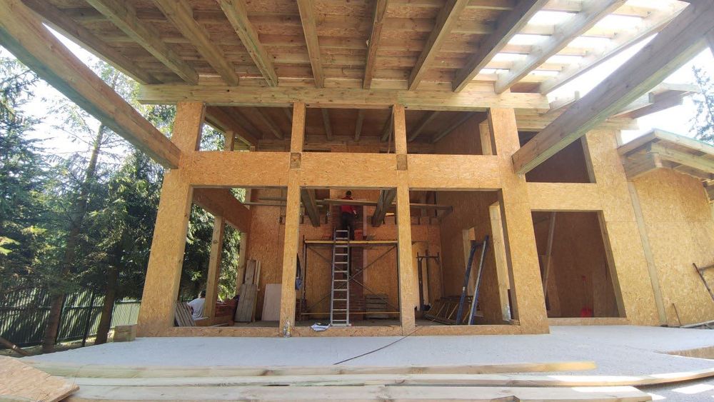 БУДІВНИЦТВО будинків, котеджів,  ангарів, складів, СТО. ПІД КЛЮЧ!