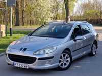 Peugeot 407 -2.0HDi 136KM -BEZAWARYJNY- Panorama - OKAZJA