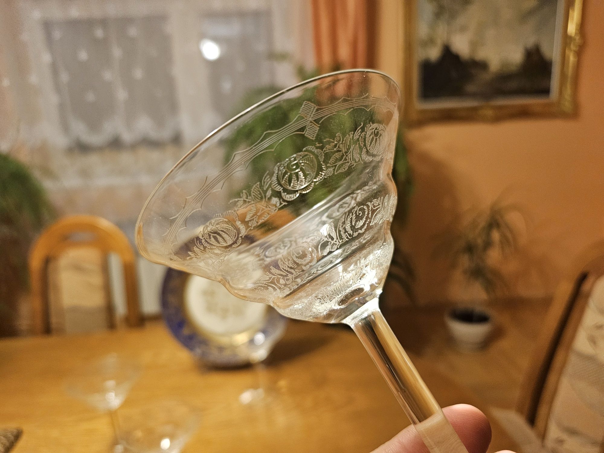 Kieliszki do martini vintage Bohemia