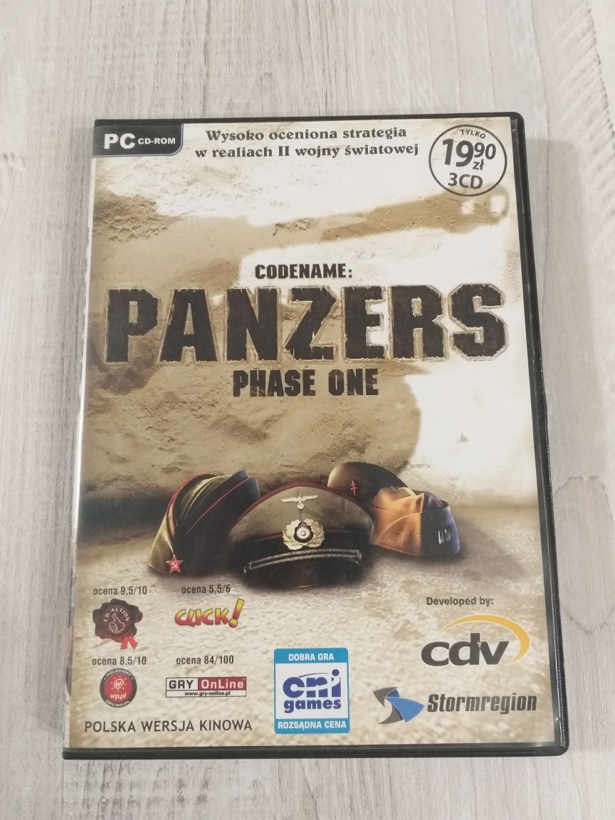 Gra na PC Codename Panzers Phase One CD komputer