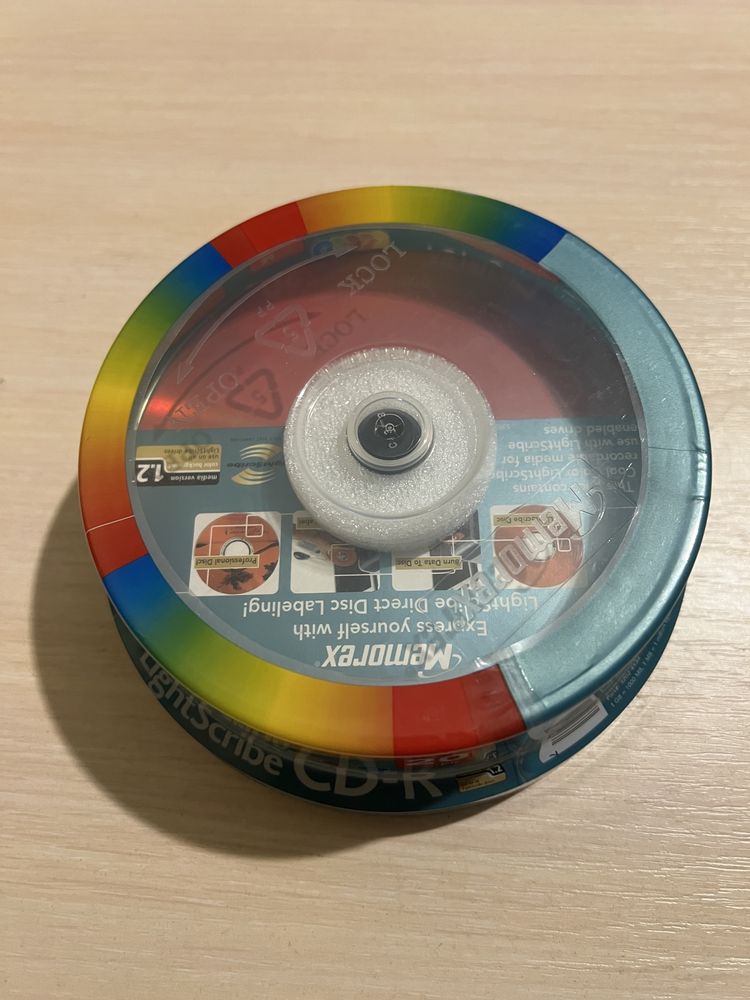 Memorex LightScribe CD-R диски