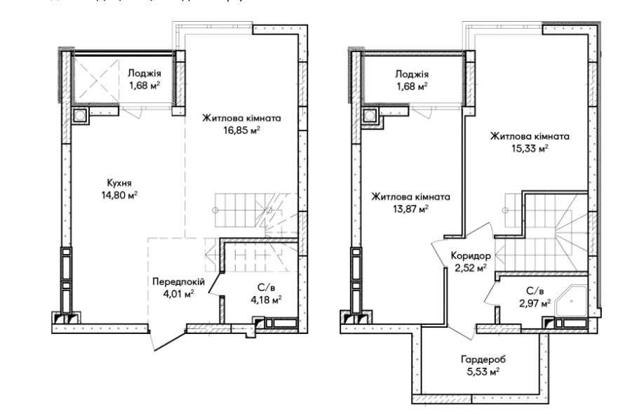 Купити  3-кімнатну квартиру. Просторе планування - у ЖК Синергія Сіті