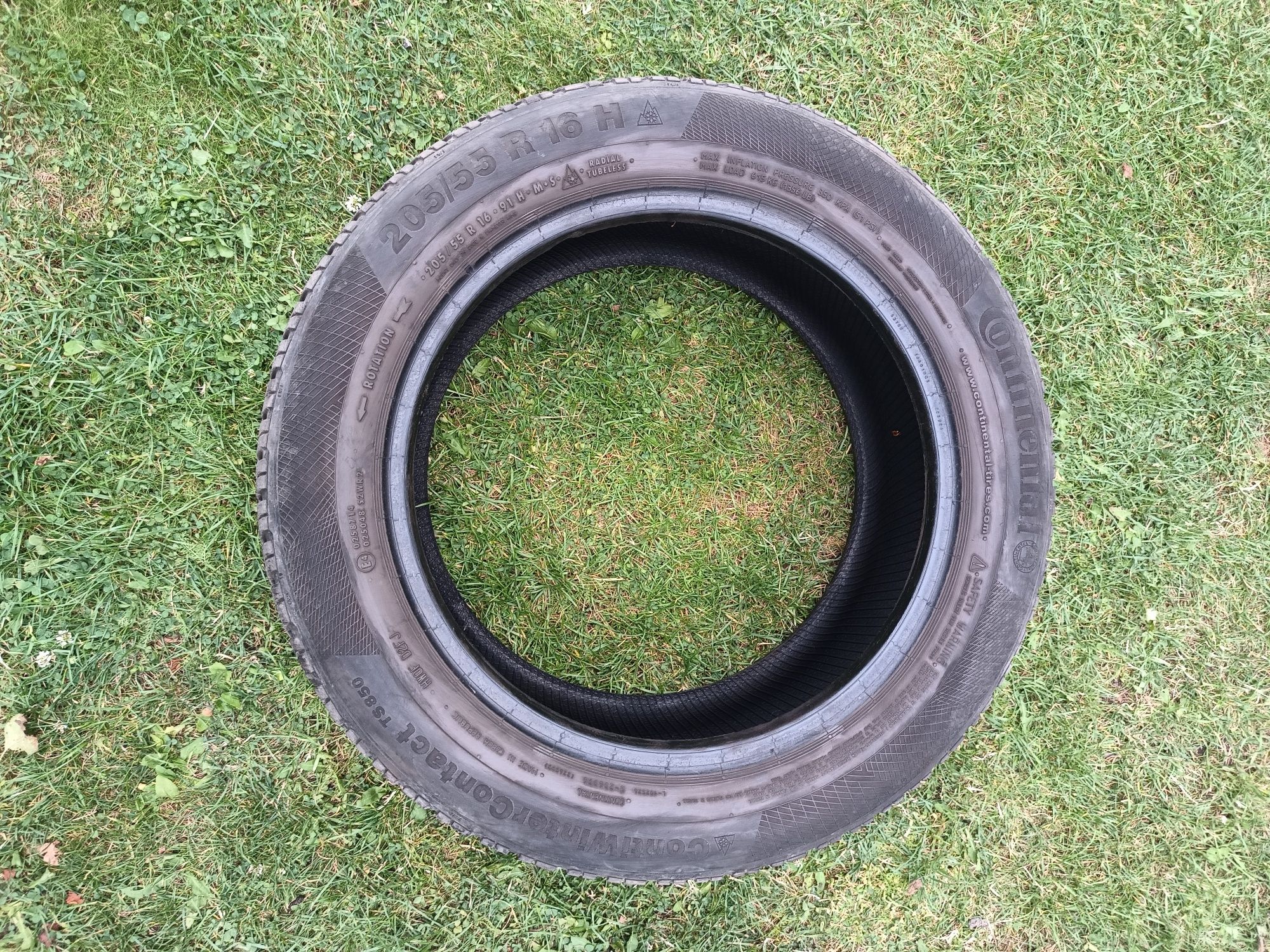Opony zimowe Continental 205/55 R16 91H M+S ContiWinterContact