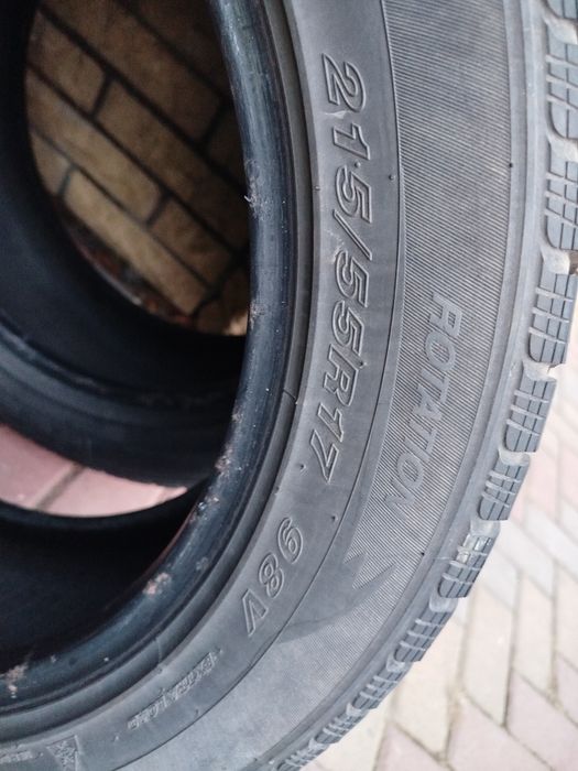 Продам зимову резину 215/55/17 Б/В