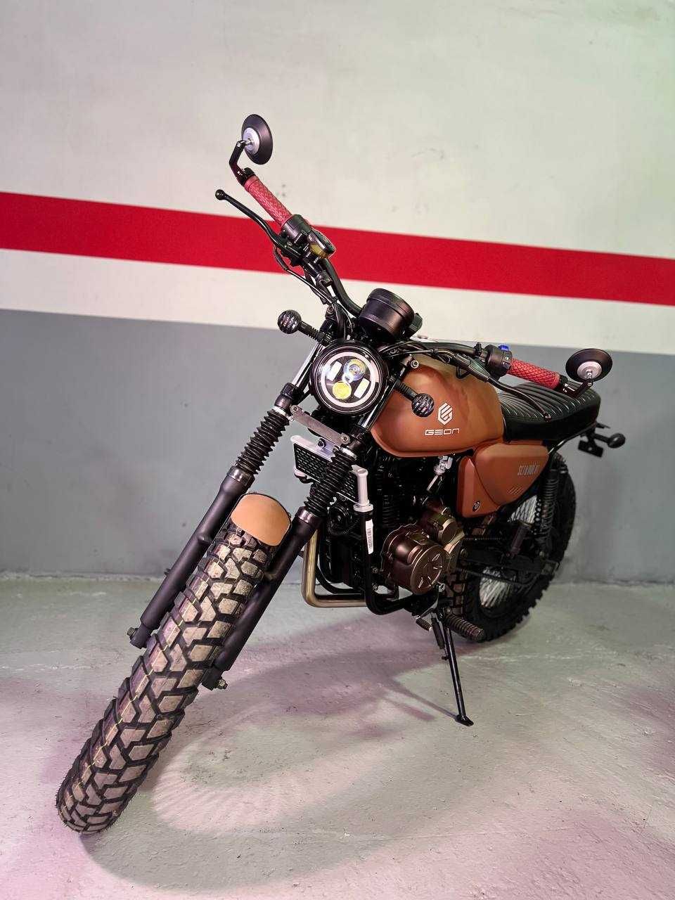 Мотоцикл GEON SCRAMBLER light 200