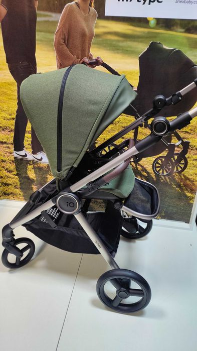 Anex IQ - wózek głęboko-spacerowy 3w1 + adaptery gratis