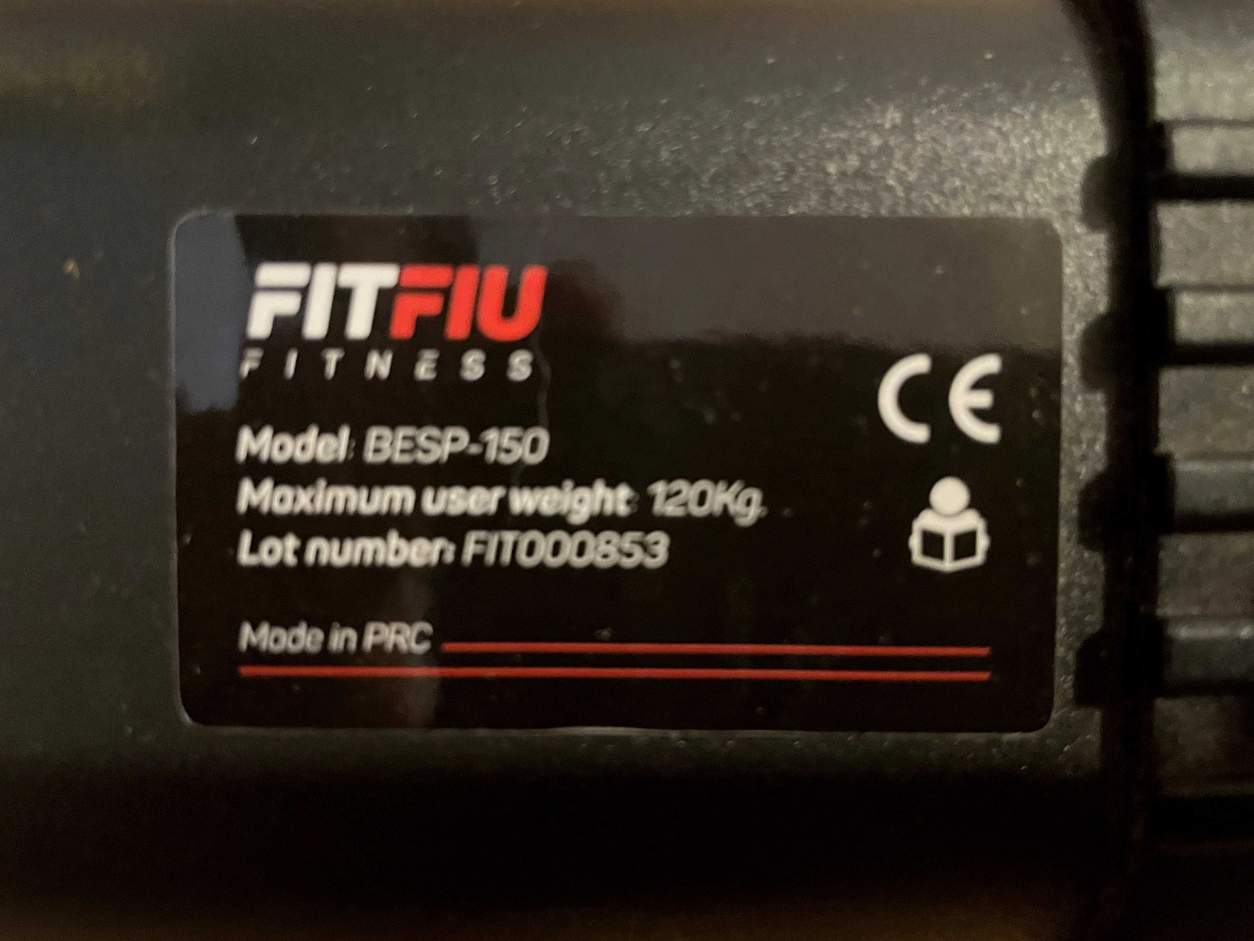 Bicicleta estática FitFiu BESP-150 c/ medidor potência & batimento