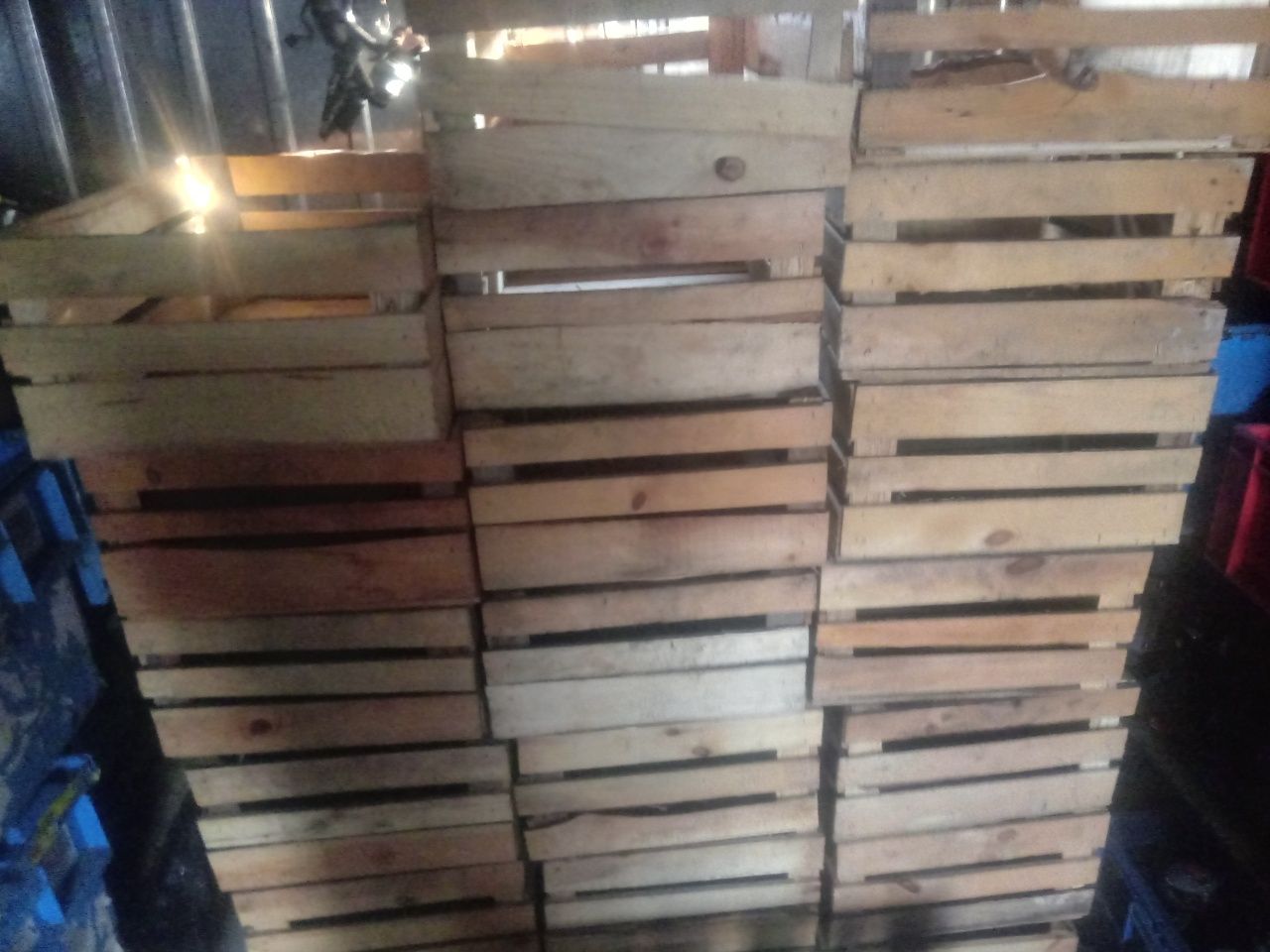 Skrzynki drwniane  nowe opalane 60x40x23