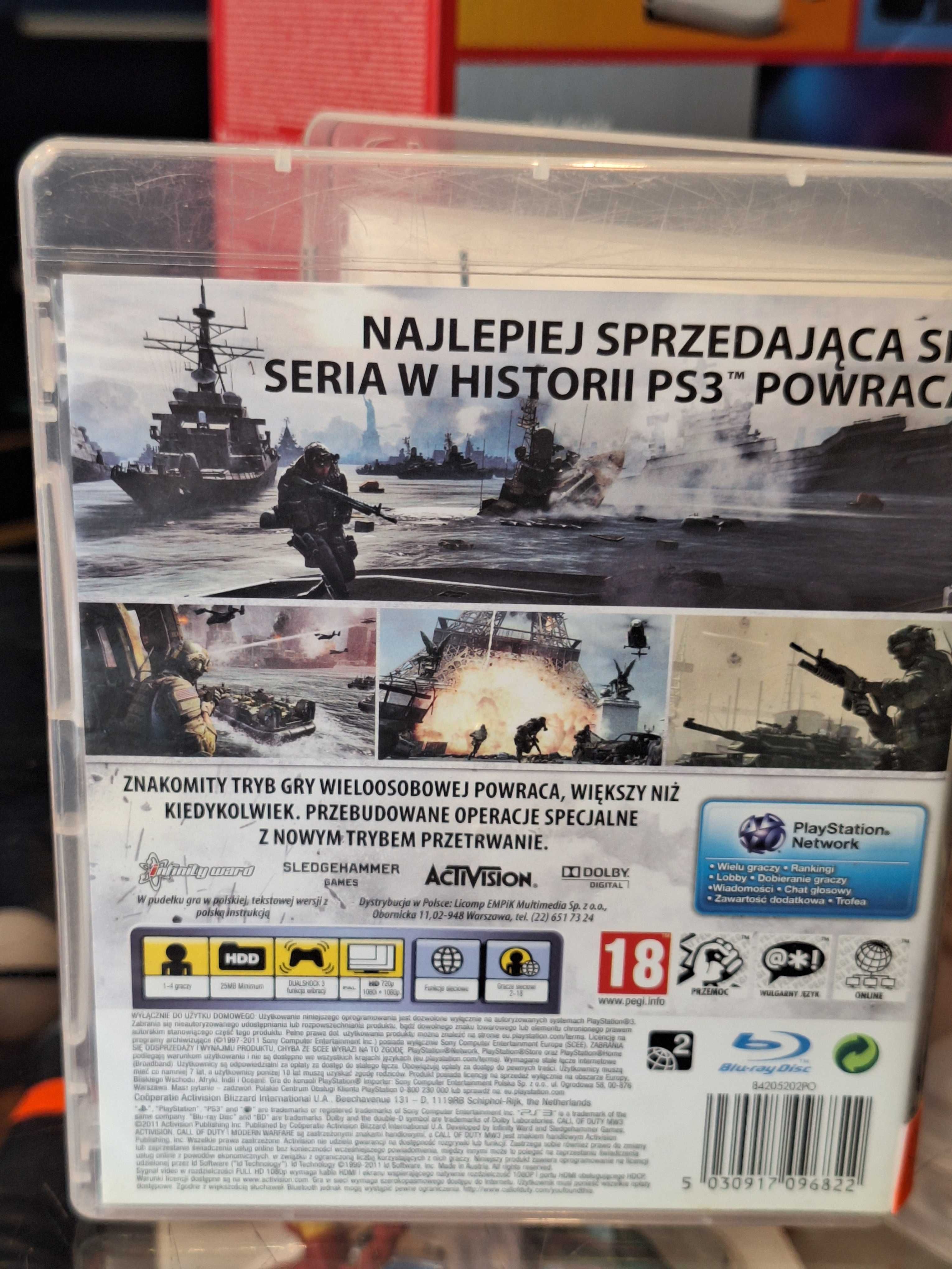 Call Of Duty Modern Warfare 3 PS3, BDB, Sklep Centrum Grania