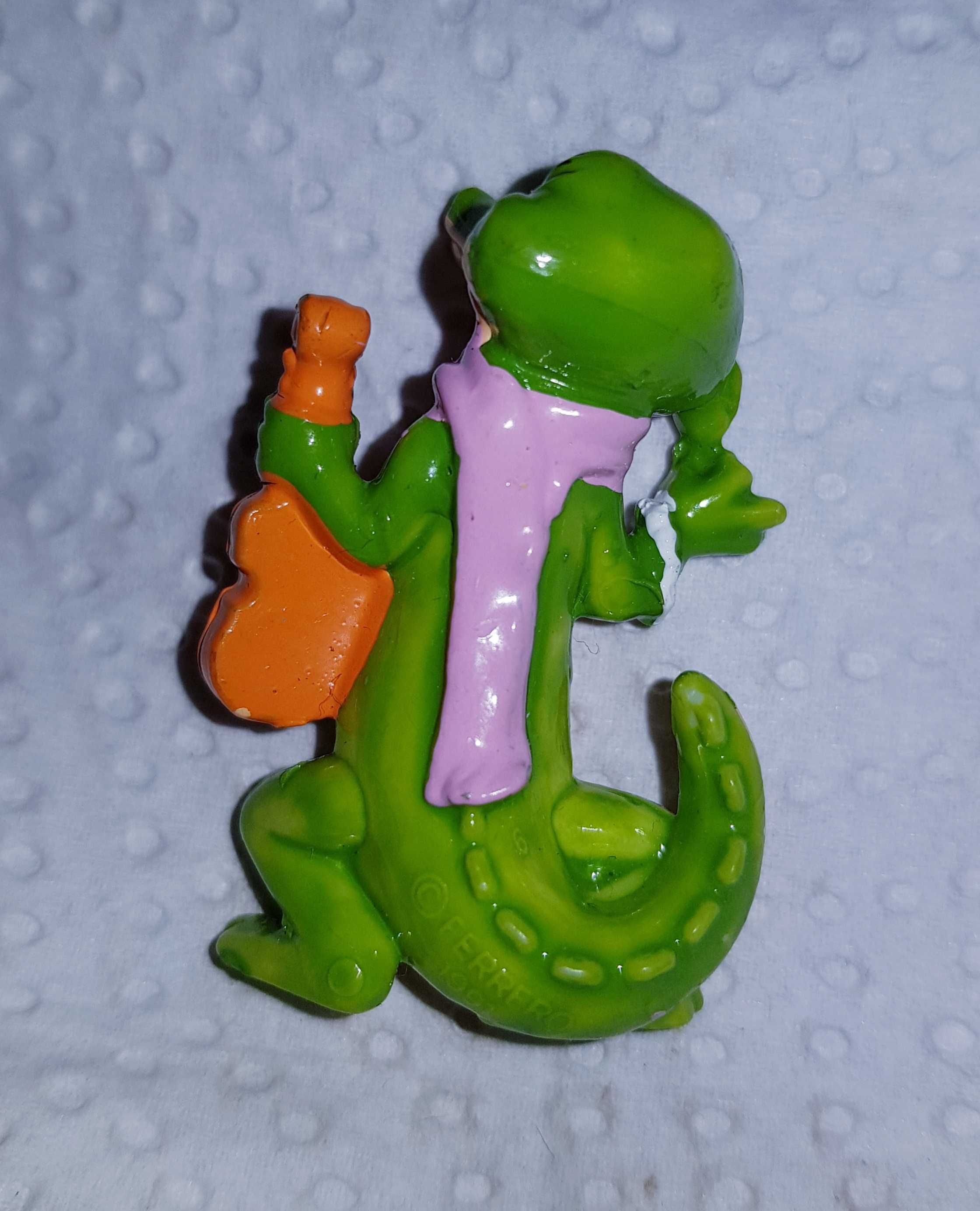 Krokodyl Skrzypek Muzyk figurka Kinder surprise