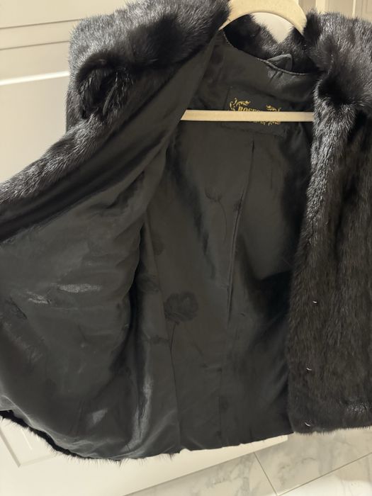 Норкова шуба натуральна розмір s