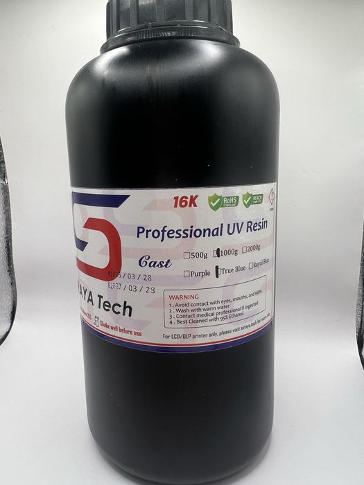 SIRAYA TECH BUILD żywica do druki 3d (true blue) 1kg