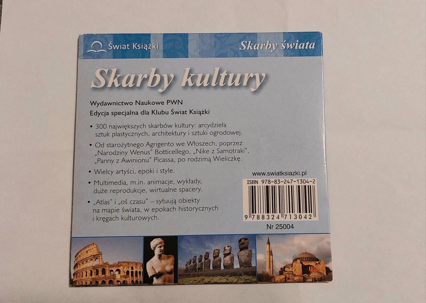 Płyta CD skarby kultury Sztuka arcydzieła