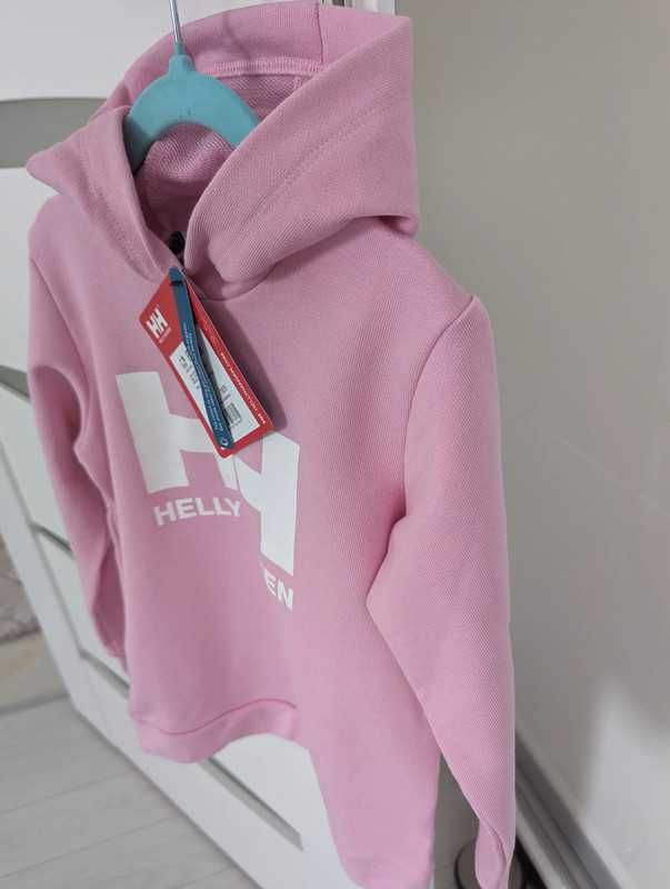 Nowa bluza dla Małej Barbie dziewczęca r.110 Helly Hansen