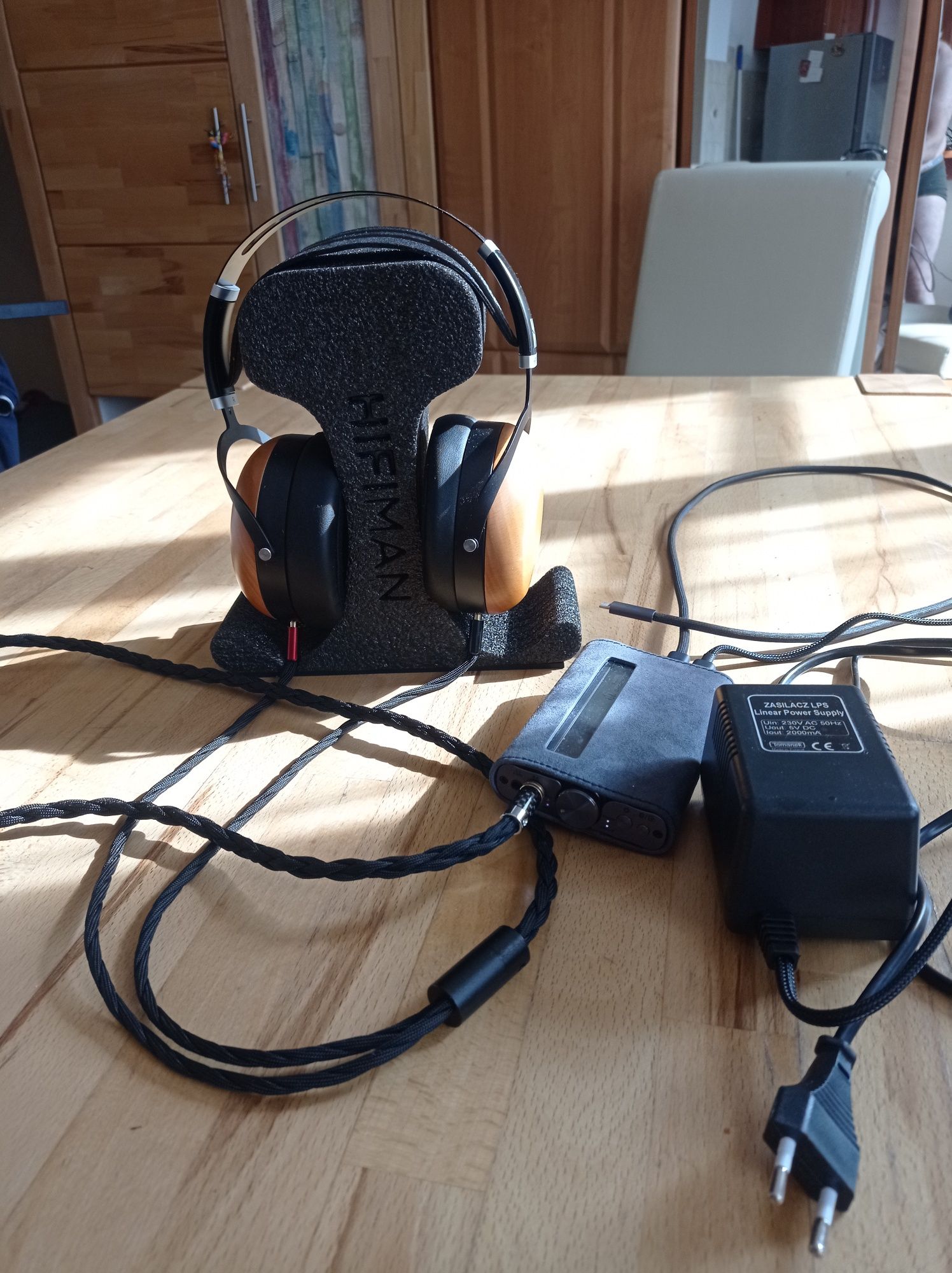 Wzmacniacz Słuchawkowy ifi Gryphon + słuchawki  HiFi Man Sundara + akc