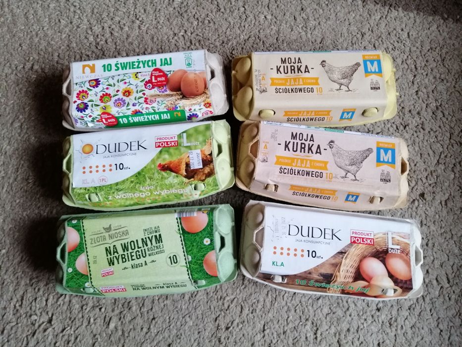 Wytłoczki na jajka 20 sztuk