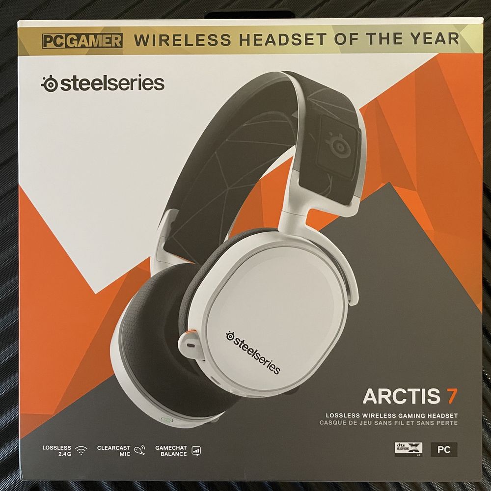 SteelSeries Arctis 7 White 2019 Edition