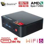 Beelink SER5 PRO AMD Ryzen 7 5700U / RAM 32 Gb / SSD 1 Tb / HDD 1TB