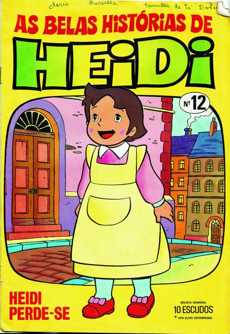 As Belas Histórias de Heidi - 5 números