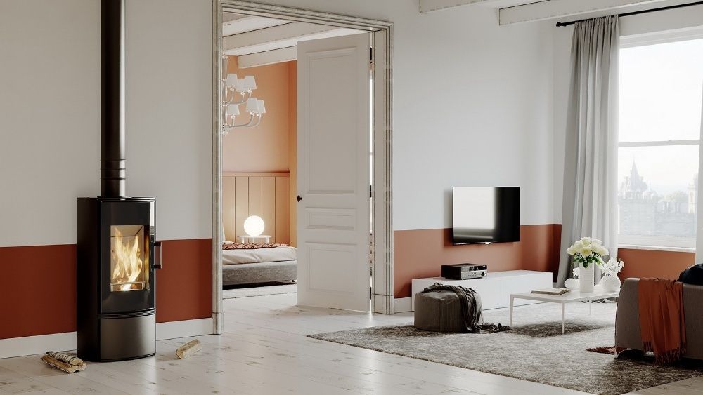 Piec kominkowy ORBIS 12kW DEFRO HOME kominek wolnostojący koza HIT !!