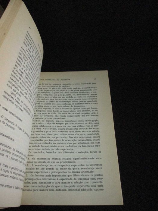 Livro Terapia centrada no paciente Carl R. Rogers
