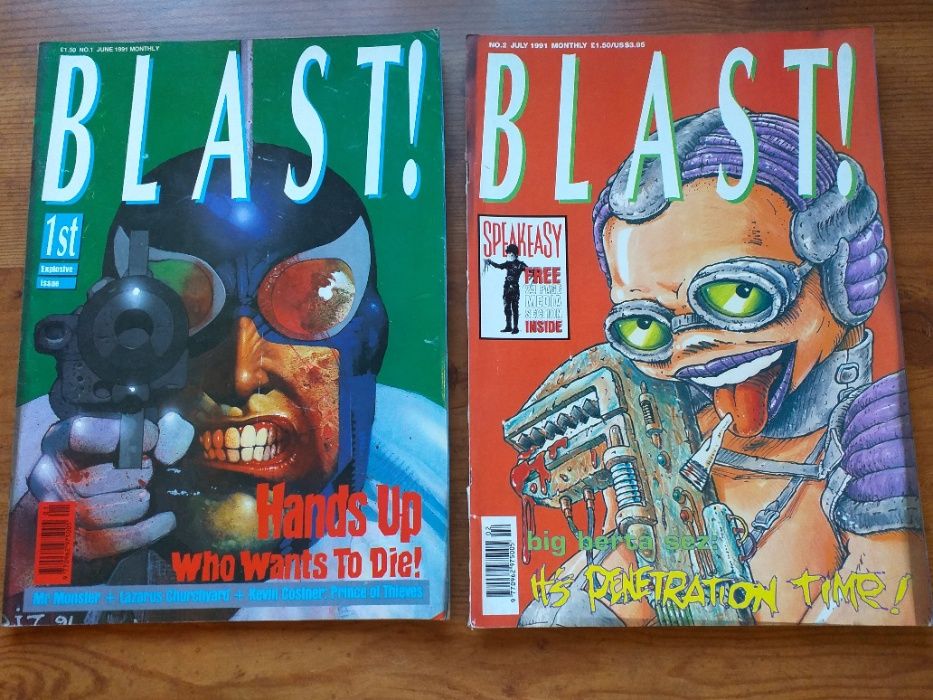 Komiks Blast John Brown Publishing seria 1991