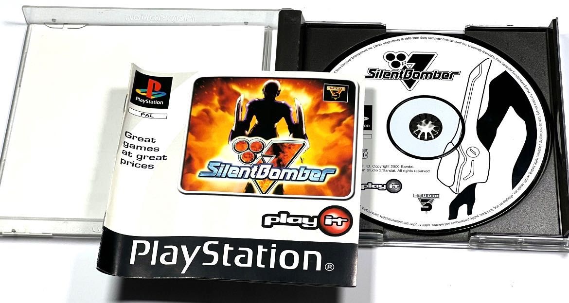Silent Bomber Playstation 1 PSX PS1
