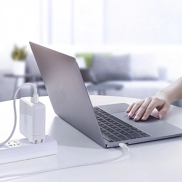 Kabel Ugreen Us300 Usb-c - Usb-c Pd Qc Fcp 100w 5a 480Mb/s 2m - biały