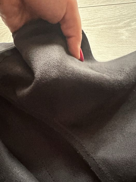 Стильна юбка кож зам