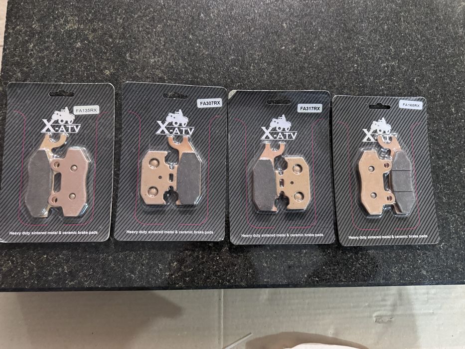 Гальмівні колодки для квадроциклів багі BRP Can Am Yamaha Kawasaki