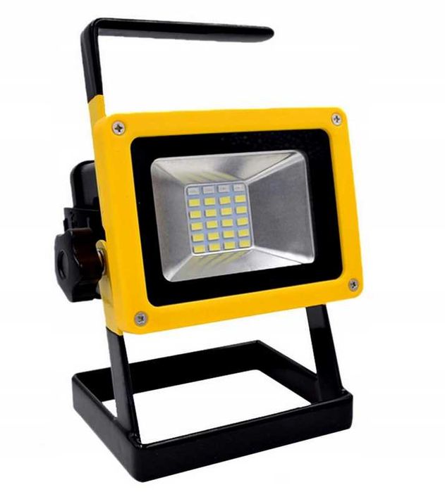 Halogen przenosny garazowy akumulatorowy